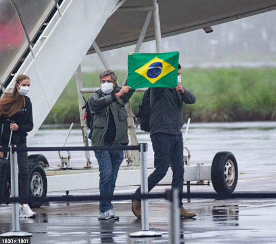 Latin America reports its first coronavirus case.