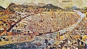 Florence becomes center of Renaissance arts and learning