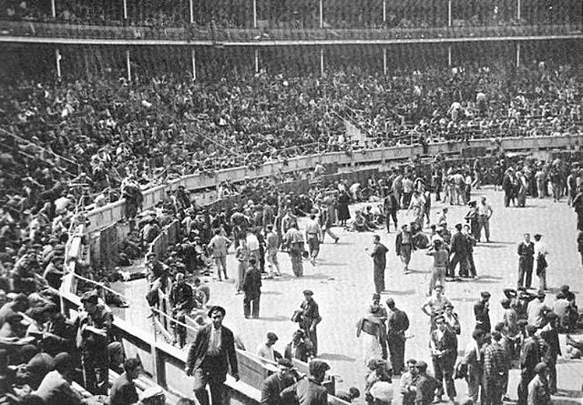 Masacre en la plaza de toros en Bogotá