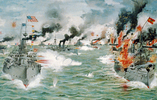 U.S Attack of Manila Bay
