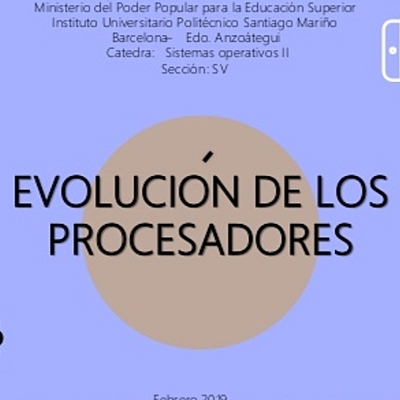 Timeline: Evolución de los procesadores