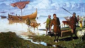 Los vikingos colonizan Groenlandia