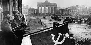 Los rusos penetran Berlín y firman el armisticio