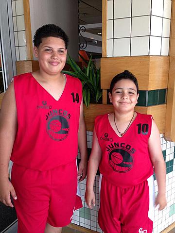 Primer Torneo de Baloncesto con mi primo