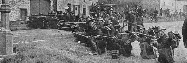 Ejército germano invade hasta el límite de Maginot