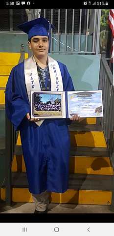 Mi graduacion en sexto grado