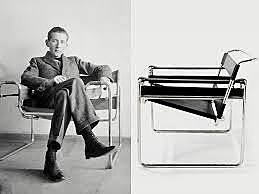 Silla Wassilly creada por Marcel Breuer