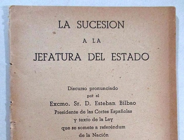 Ley de Sucesión a la Jefatura del Estado