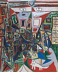 Pinta Las Meninas, que donará al Museu Picasso de Barcelona en 1968.