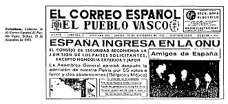 España ingresa en la ONU