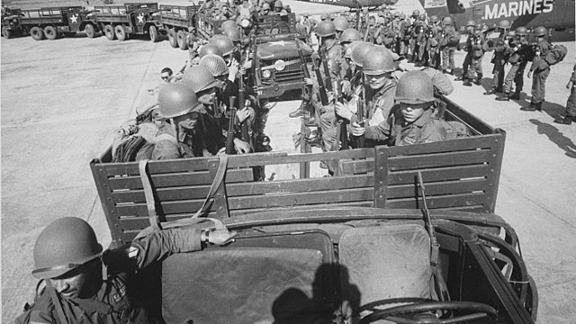 EE.UU. interviene militarmente en la República Dominicana