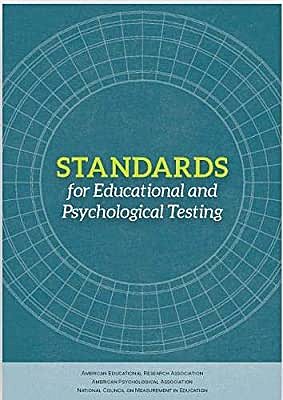 Test in Print V -  Standards for Educational and Psychological Testing