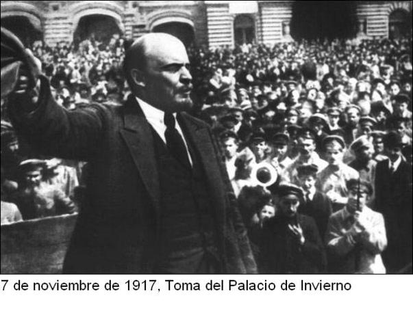 Octubre de 1917: Toma del palacio de Invierno