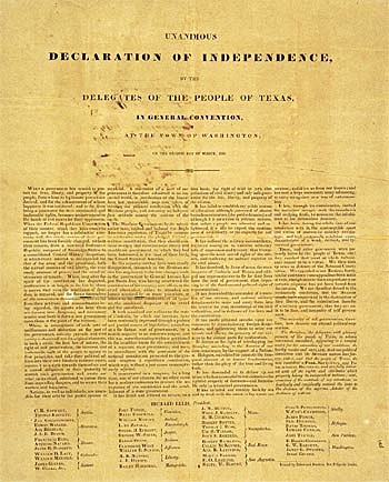Texas Declaration of Independence