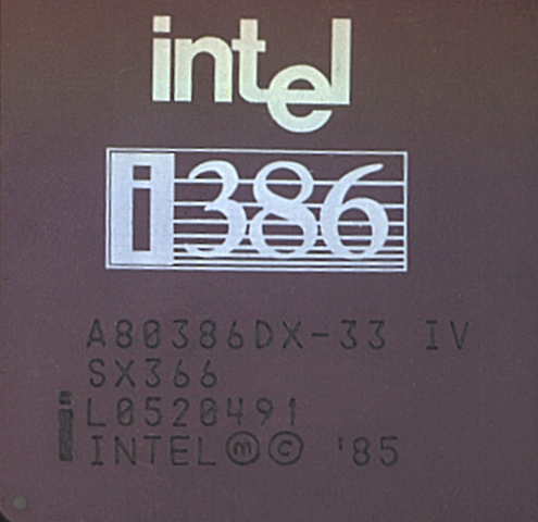 Intel AMD IBM 80386