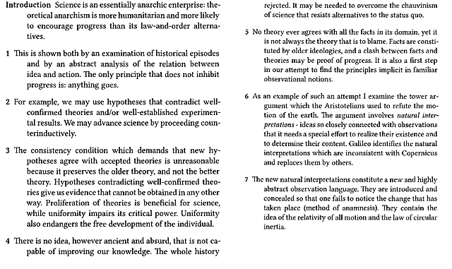 Against Method "Anything Goes"