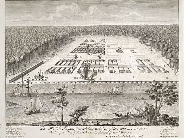 Georgia colony founded
