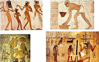 Bajorrelieves del Egipto faraónico