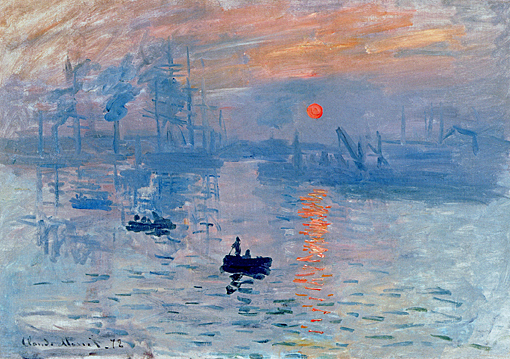 Impressione, levar del sole di Monet