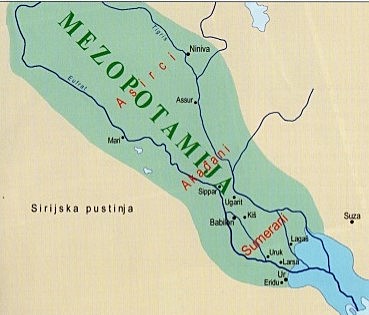 Nastanak Mezopotamije