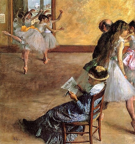 Lección de Ballet 1881