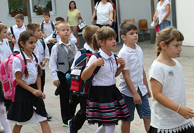 Az iskola első napja