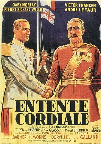 1904 Entente Cordiale-ren sorrera.