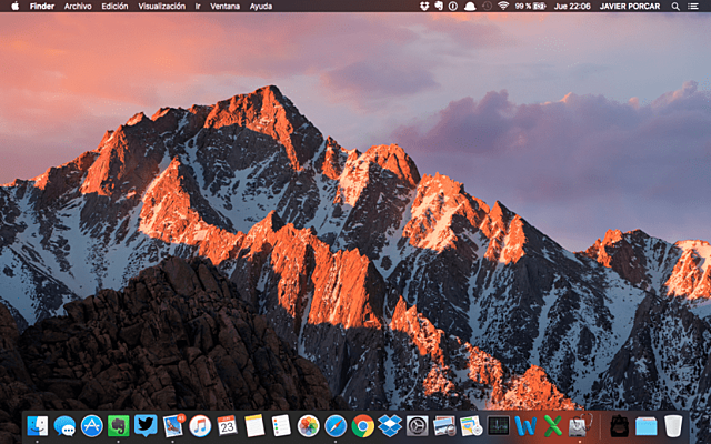 Mac OS X 10.12 “Sierra”