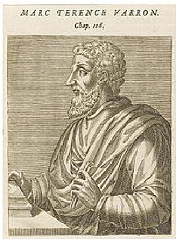 100 100 BCE Varrón, Marco Terencio.(116.27 a.c). Italia