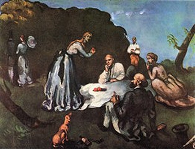 Almuerzo campestre 1870