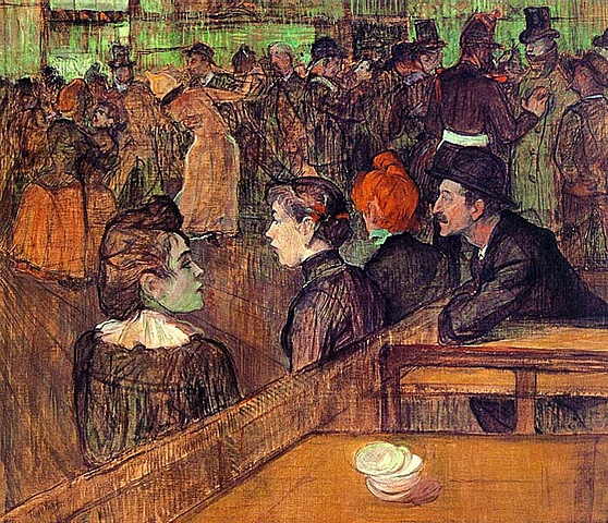 En el Moulin de la Galette 1889