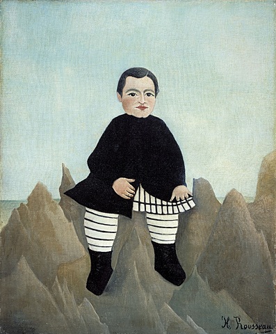 Niño sobre las rocas (1895-1997)