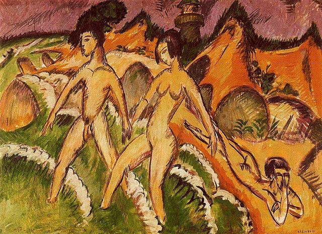 Entrando en el mar 1912