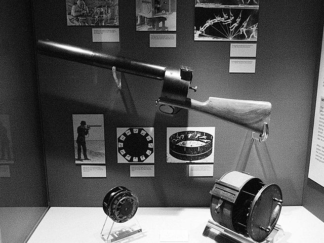 Fusil fotográfico y cámara de cronofotografía