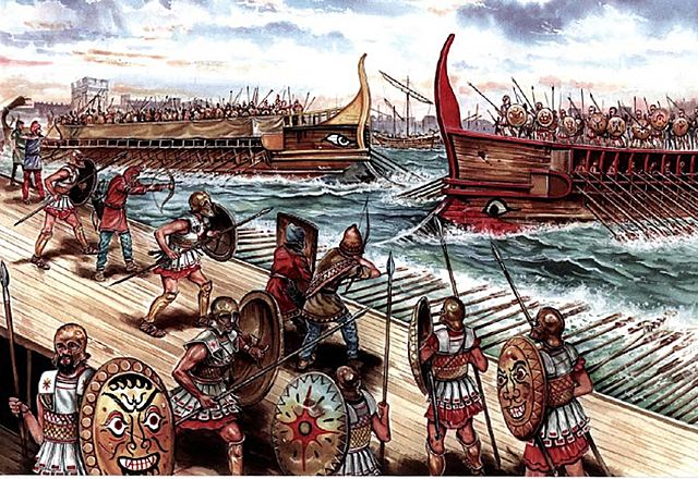 Victoria naval de DEMETRIO sobre PTOLOMEO en Salamina