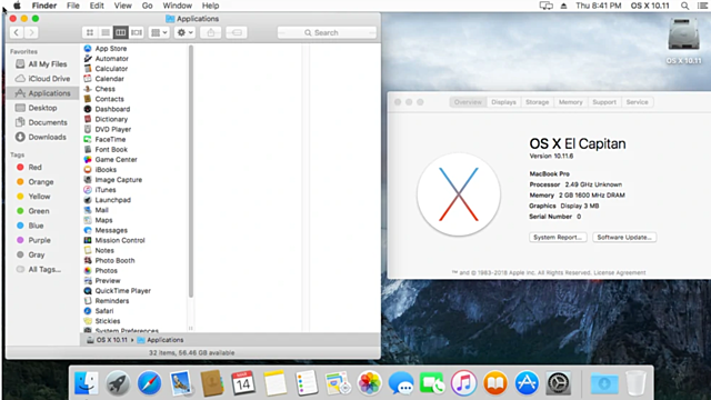 Mac OS X El Capitan 10.11