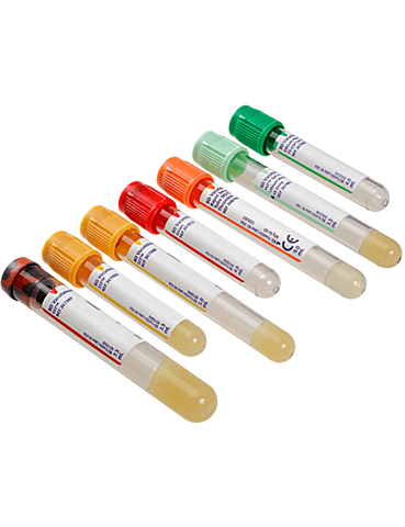 1. Ετοιμασία σωληναρίων και καταγραφή των στοιχείων του ασθενούς.