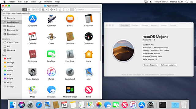 Mac OS X Mojave 10.14
