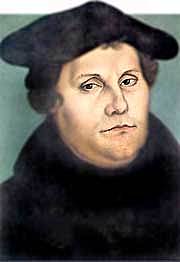 Martí Luter – Luteranisme – Publicació de les 95 Tesis.