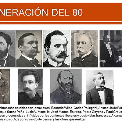 Timeline: Presidentes de la generación del 80'
