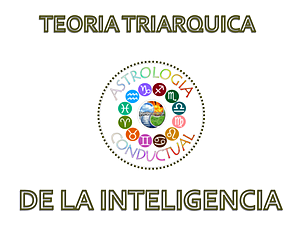 TEORIA TRIARQUICA