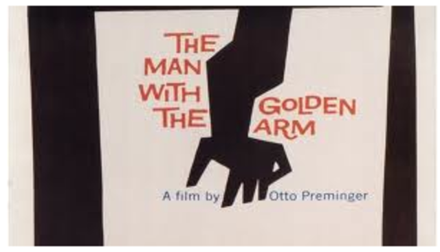 Titles for Preminger's The Man with a Golden Arm