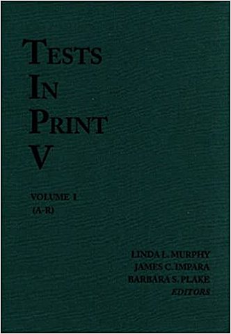 Tests in Print V