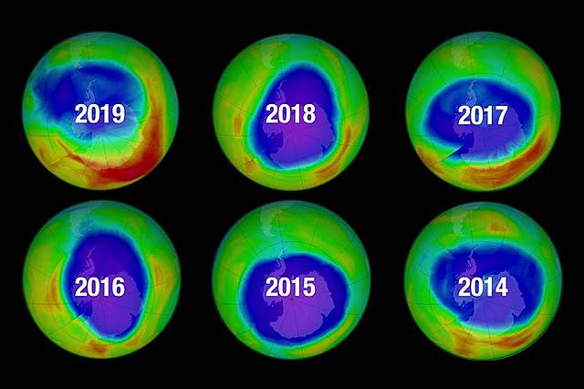 Buraco na camada de ozônio