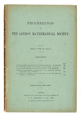 On Computable Numbers and an Application to the Entscheidungsproblem