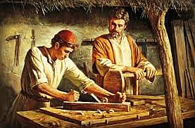 Jesus Works as a Carpenter in Nazareth