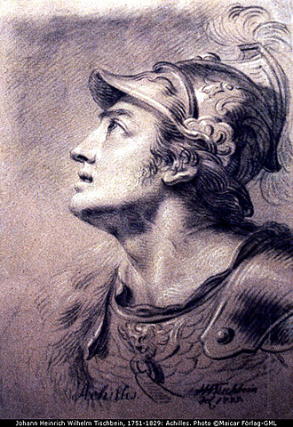 Achilles leaves the Greeks