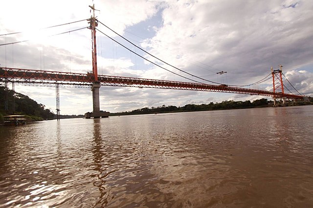inaguracion del puente mas largo del peru