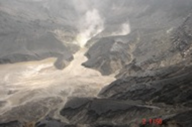 Volcano in Indonesia
