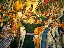 Inicio de la independencia de México.
